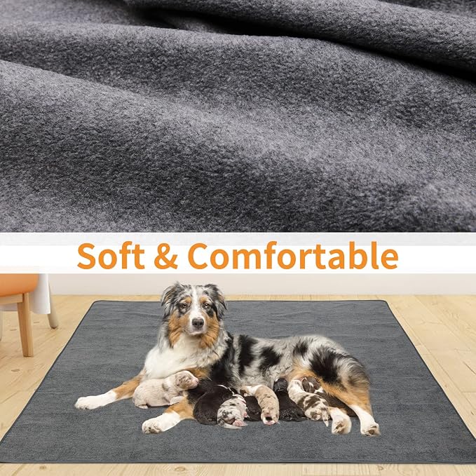 LOOBANI 2 Packs Extra Large Reusable Dog Mat - Image 3