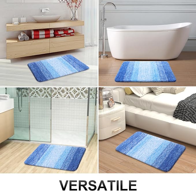 OLANLY Bathroom Runner Rugs Mat 59x24, Extra Soft Absorbent Microfiber Bath Rugs - Image 6