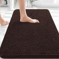 OLANLY Bathroom Rugs 30x20, Extra Soft Absorbent Chenille Bath Rugs, Rubber by OLANLY