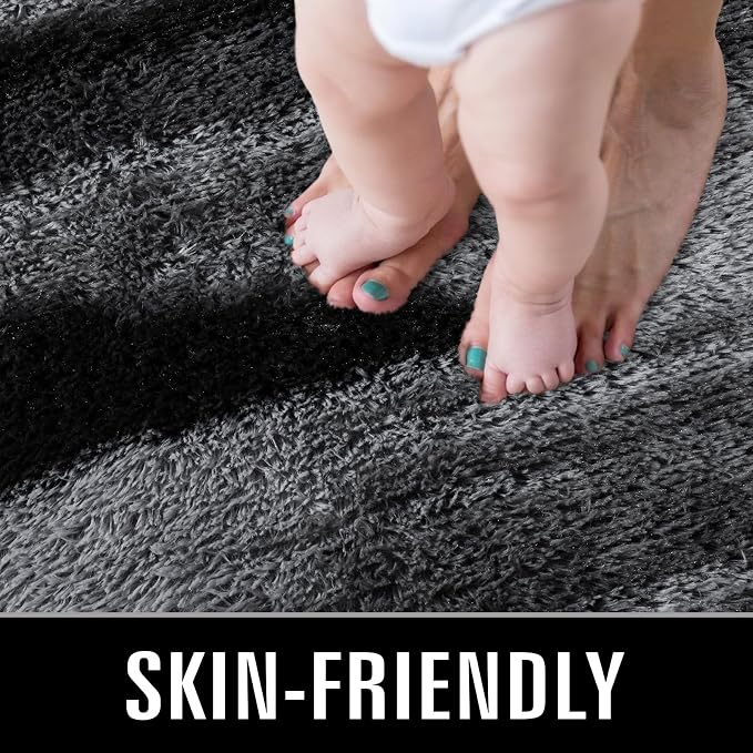 TWINNIS Super Soft Shaggy Rugs Fluffy Carpets, 5x8 Feet, Indoor Modern Plush - Image 3