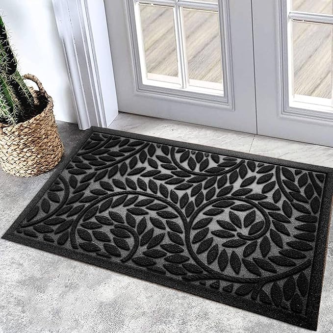 Bulijojo Front Door Mat Entrance, Durable Heavy Duty Welcome Mat, Thick by ShowYourStyle