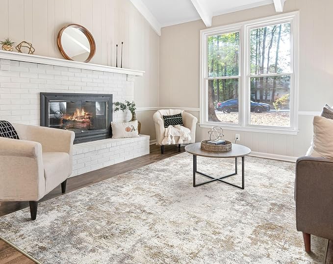 UERMEI 9x13 Area Rug Living Room Rugs Thickened - Image 9