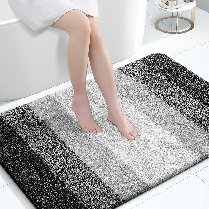 OLANLY Large Bathroom Rugs Mat 44x32, Extra Soft Absorbent Microfiber Bath Rugs by OLANLY