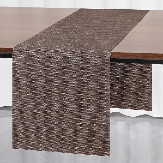 Myir JUN Table Runner Home Decor Dining Table Runners | Vinyl Table Runner 72 by MyirJUN
