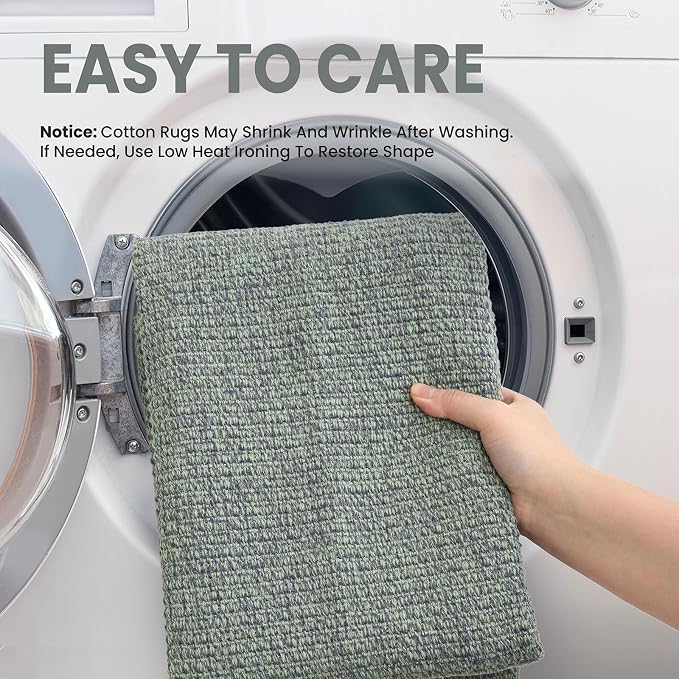 EARTHALL Washable Runner Rug 2x10 Ft Non Slip Runners - Image 3