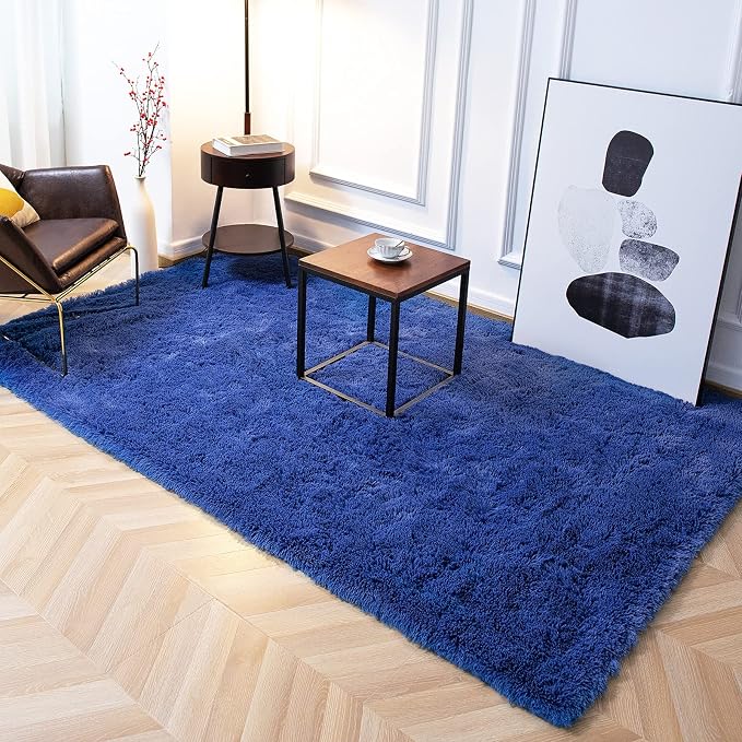 TWINNIS Super Soft Shaggy Rugs Fluffy Carpets, 5x8 Feet, Indoor Modern Plush - Image 5