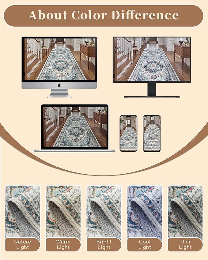Madane 3x20 Hallway Runner Rug - Image 9