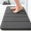 OLANLY Memory Foam Bath Mat 35x16, Super Soft Absorbent Bathroom Rugs, Quick Dry by OLANLY
