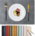 MOSAYT Vinyl Placemats Set of 8-12 X 17 Inch by MOSAYT