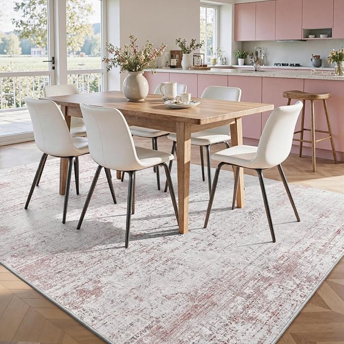 5x7 Ft Area Rugs for Living Room, Soft Non-Slip Washable Rugs Modern Abstract - Image 9