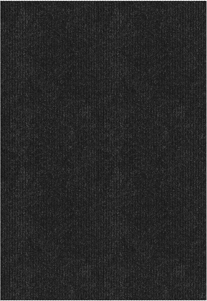 Ottomanson 6'6" x 7' Mud Mat Area Rug Scraper Carpet - Image 7