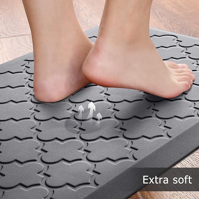 Kitchen Mat Cushioned Anti-Fatigue Floor Mat, Waterproof Non-Skid Ergonomic - Image 3
