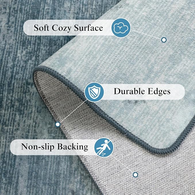 LIANLAM Washable Rug 10x12 Area Rugs - Image 9