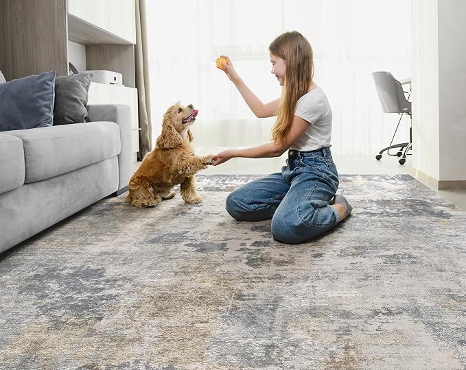 UERMEI 5x8 Area Rug Living Room Rugs - Image 4