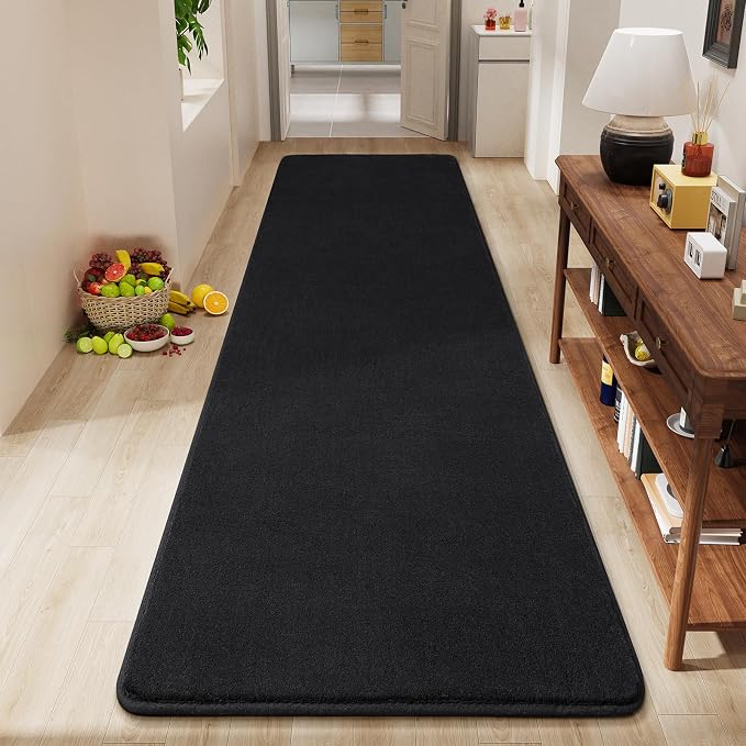 Amearea Modern Soft Hallway Runner Rug, 2x10 Feet Washable Long Runner Rugs - Image 2