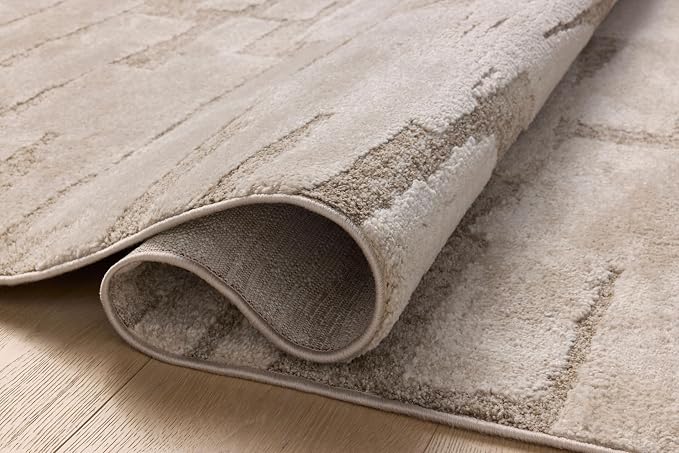 Loloi Amber Lewis Monty Collection MOT-04 Taupe/Beige 2'-7" x 4', .50" Pile - Image 5