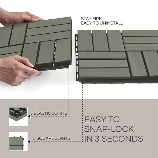 THYOI Deck Tiles, Patio Flooring - Image 5