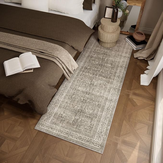 Washable Runners for Hallways Kitchen Rug: 2'6"x8' Runner Rugs Stain Resistant - Image 3