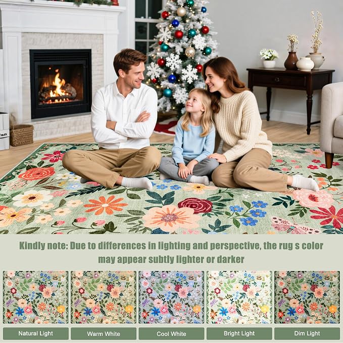 Runner Rug for Entryway: 2.6x14 Kitchen Rugs Non Slip Washable Ultra-Thin Soft - Image 9