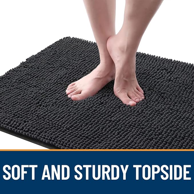 OLANLY Dog Door Mat for Muddy Paws 59x35, Absorbs Moisture and Dirt, Absorbent - Image 4