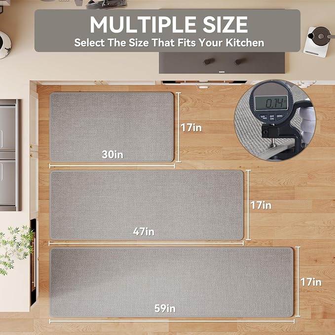 YDKGL Water and Oil Absorbent Runner Rugs - Image 2