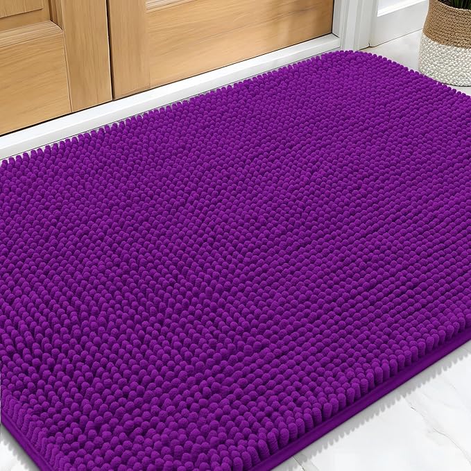 OLANLY Dog Door Mat for Muddy Paws 30x20, Absorbs Moisture and Dirt, Absorbent by OLANLY