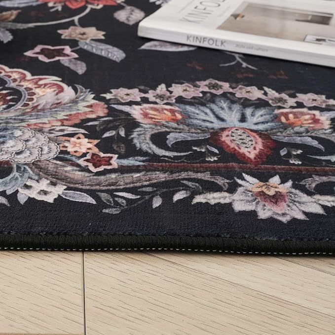 Rugcomf Vintage Paisley Rugs for Living Room 8'x10' - Image 7