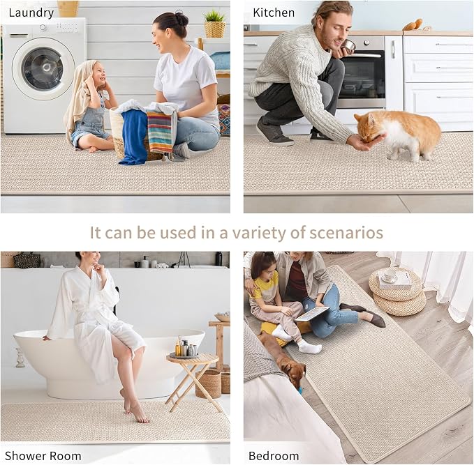 YDKGL Kitchen Rugs and Mats Non Slip Washable, Absorbent Runner Rugs - Image 8