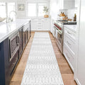 Lahome Moroccan Kitchen Runner Rugs Non Skid Washable by Lahome