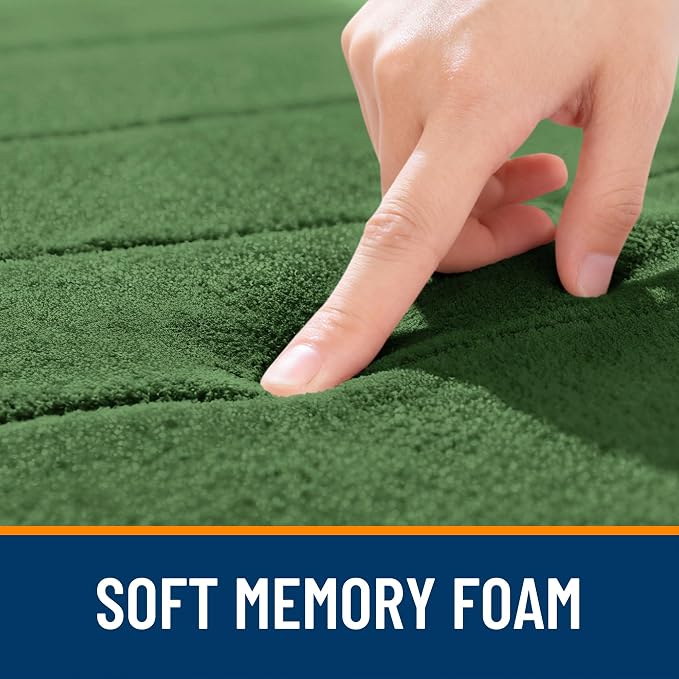 OLANLY Memory Foam Bath Mat 44x24, Super Soft Absorbent Bathroom Rugs, Quick Dry - Image 5