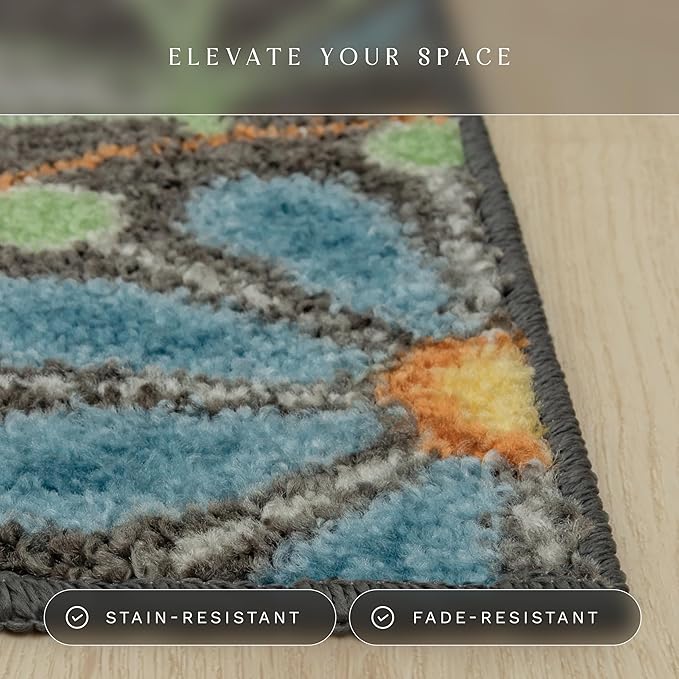 Maples Rugs Reggie Floral Runner Rug - Image 4
