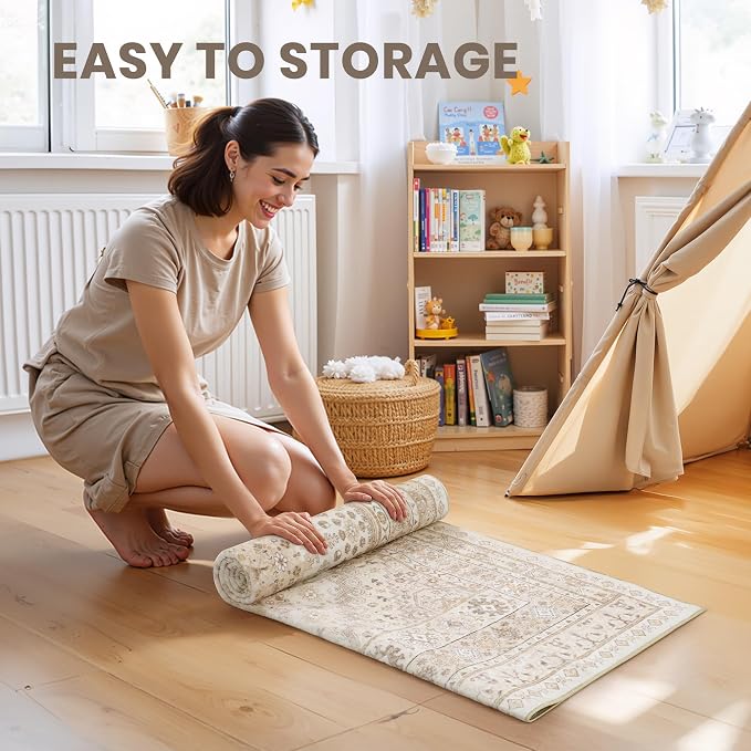 zesthome 2x12 Runner Rug, Long Hallway Rugs - Image 9
