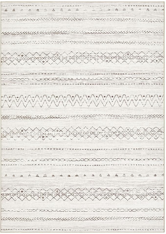 cotiled 5x7 Area Rugs Living Room Rug: Washable Boho Rugs - Image 10