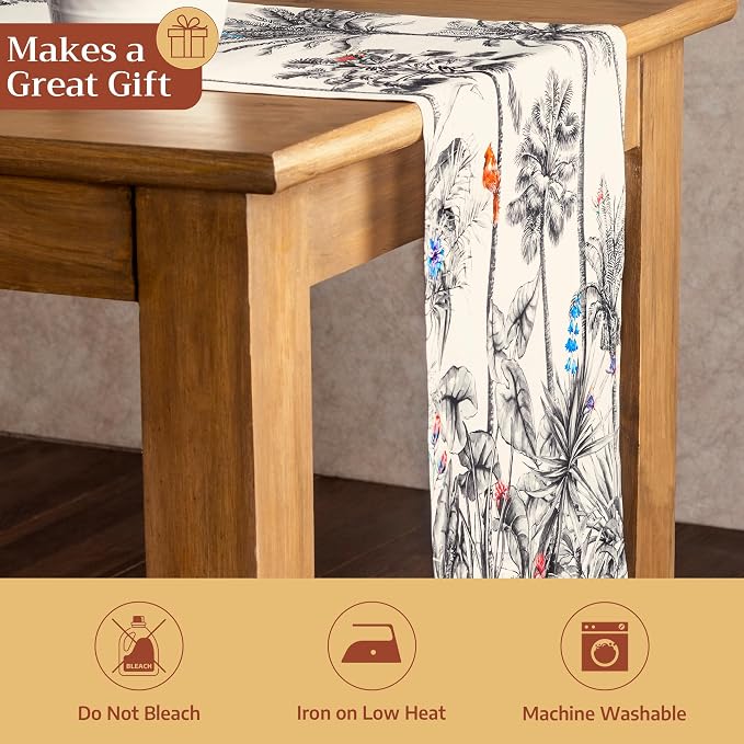 Maison d' Hermine Table Runner 100% Cotton 14.50" x 90" | Table Runners 90 - Image 5