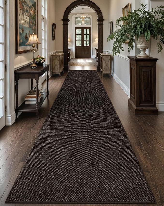 Color&Geometry Door Mat 2'4"x12' Runner Rug by COLORG