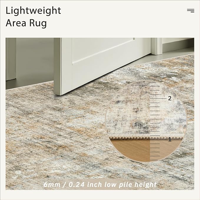 Soalmost 6x9 Abstract Area Rugs - Image 7