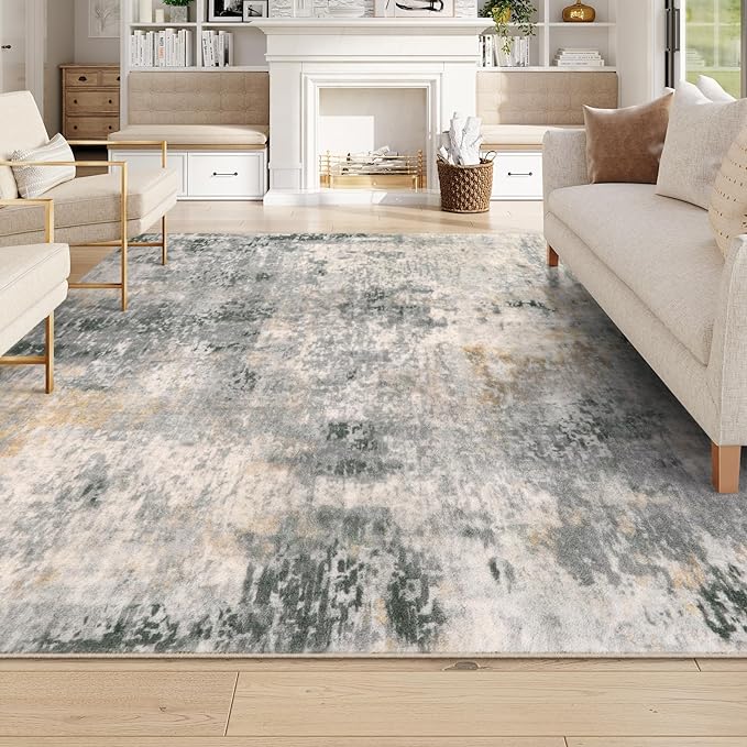 Lahome Modern Abstract 9x12 Area Rugs by Lahome