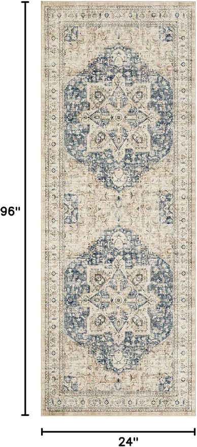 Tortania Area Rug 2x8 Runner Rugs - Image 2