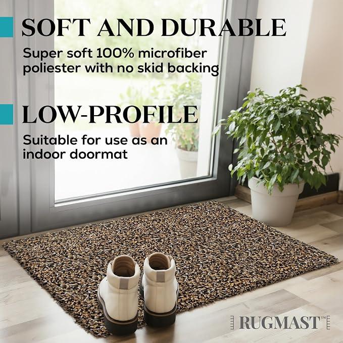 Premium Microfiber Indoor Door Mat – 32"x48" Washable Entry Mat, Waterproof - Image 5