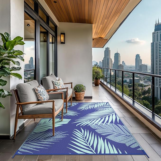 GENIMO Outdoor Rug 5' x 8' Waterproof - Image 4