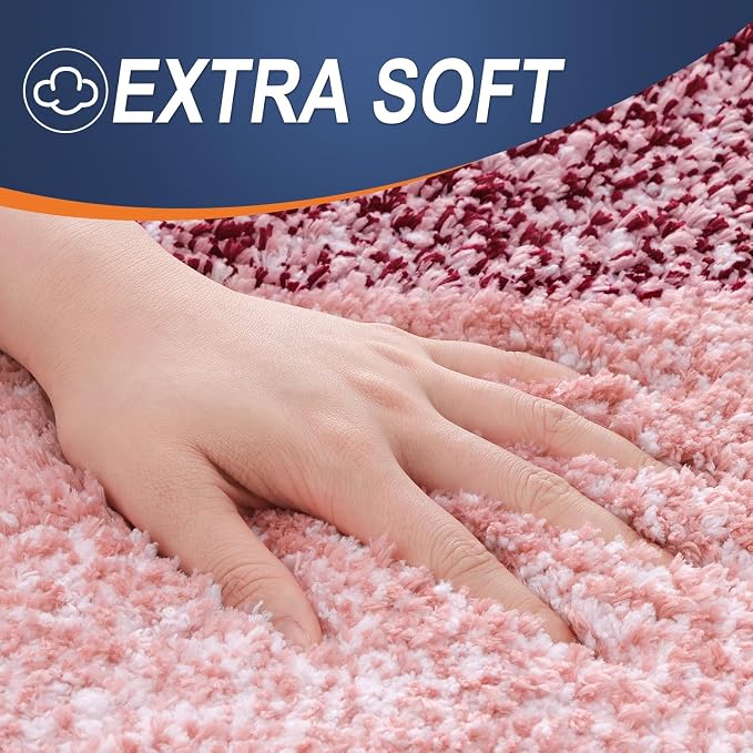 OLANLY Bathroom Runner Rugs Mat 44x24, Extra Soft Absorbent Microfiber Bath Rugs - Image 2