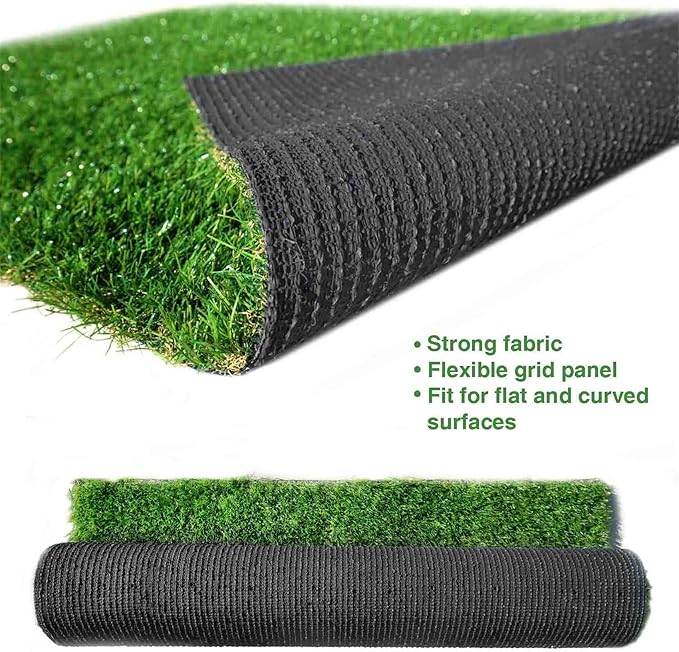 LITA Realistic Artificial Grass Turf Lawn Customized Size 5 x 31 Feet, 1.38" - Image 2