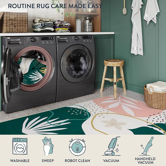 Lahome Area Rugs 4x6 Washable Soft Bedroom Rugs - Image 4