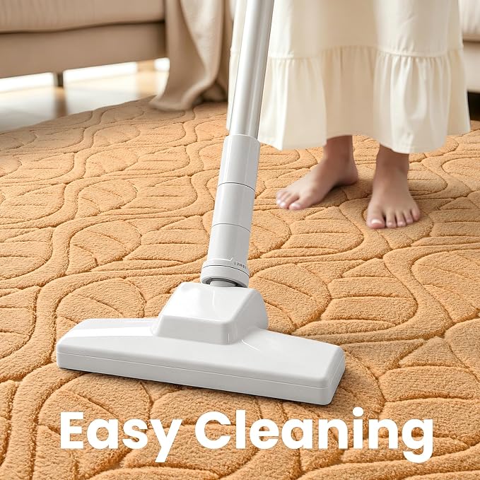 Macgace 3x5 Apricot Area Rug, Washable Shag Carpet, Kids Room Nursery Rugs - Image 8