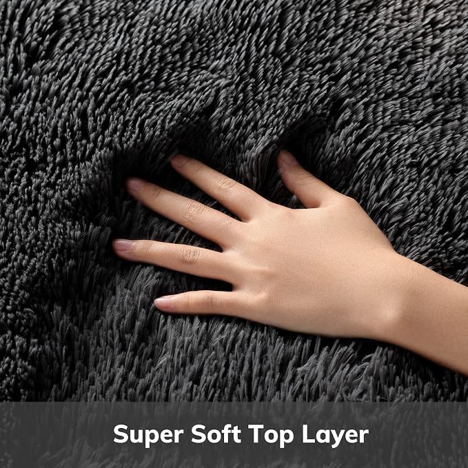 Ophanie Runner Rug for Hallway, 2.5x12 Washable Non-Slip Fluffy Soft Bedside - Image 2