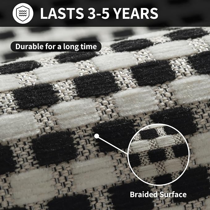 YDKGL Kitchen Mat Kitchen Rugs Sets of 2 PCS Non Slip Washable, Super Absorbent - Image 8