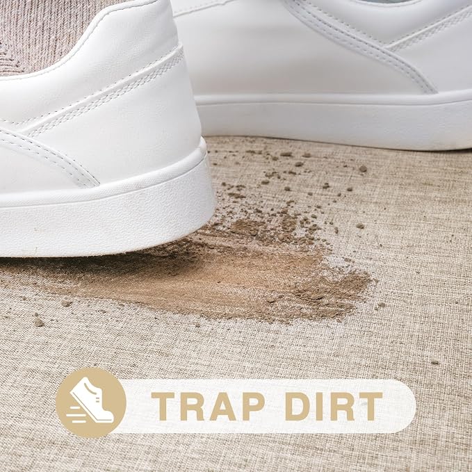 LEKEEPGO Ultra Thin Indoor Door Mat 17"x29", Low-Profile Door Mat Indoor - Image 5