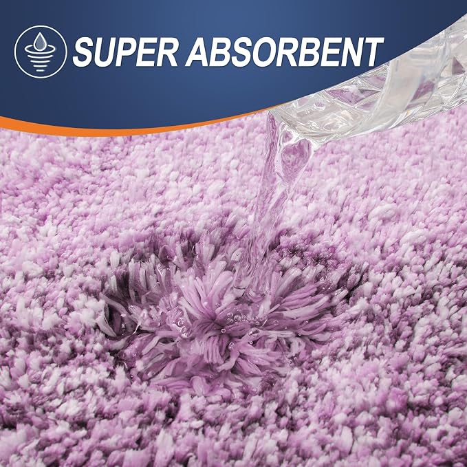 OLANLY Large Bathroom Rugs Mat 45x27, Extra Soft Absorbent Microfiber Bath Rugs - Image 4