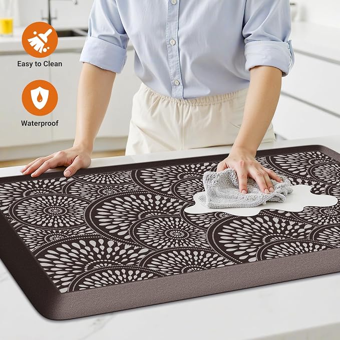 Mattitude Kitchen Mat, 17.3x60in Heavy Duty Ergonomic Comfort Foam Standing - Image 5