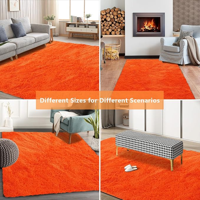 Shag Area Rugs for Bedroom Living Room, Indoor Carpet Plush Rugs for Home - Image 9